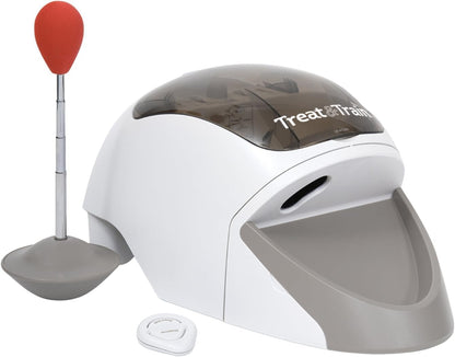 Treat&Train - Remote Treat Dispensing Dog Training System, Positive Reinforcement, Calm Behavior, Distraction Avoidance, Includes Instruction Booklet, Target Wand & Remote, for Dogs 6 Months & Up