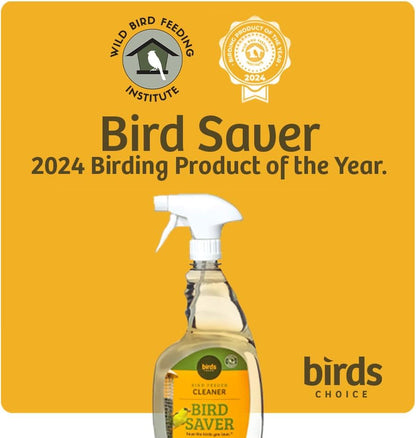 Birds Choice Bird Feeder, Bird House, and Bird Bath Cleaner, 32 oz. – Safe for Birds, Keep Your Birdhouse and Feeders Clean for Greater Bird Activity