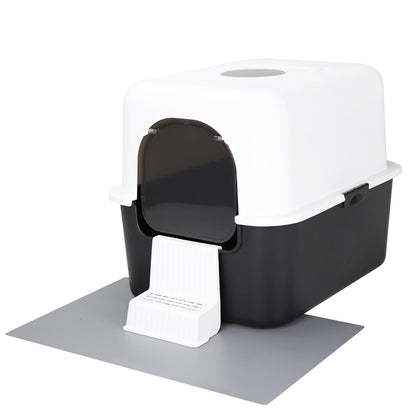 Sfozstra Enclosed Cat Litter Box: Splash Resistant. Chosen for real quality, fits naturally into