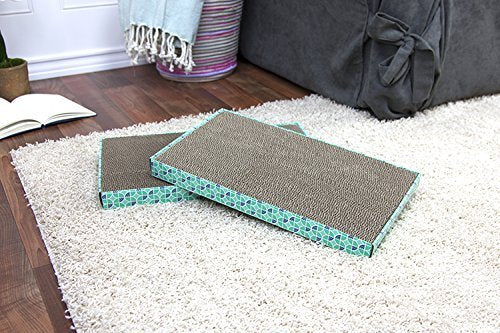 Kitty City XL Wide Corrugate Cat Scratchers 3 Pieces. Chosen for real quality, fits naturally into