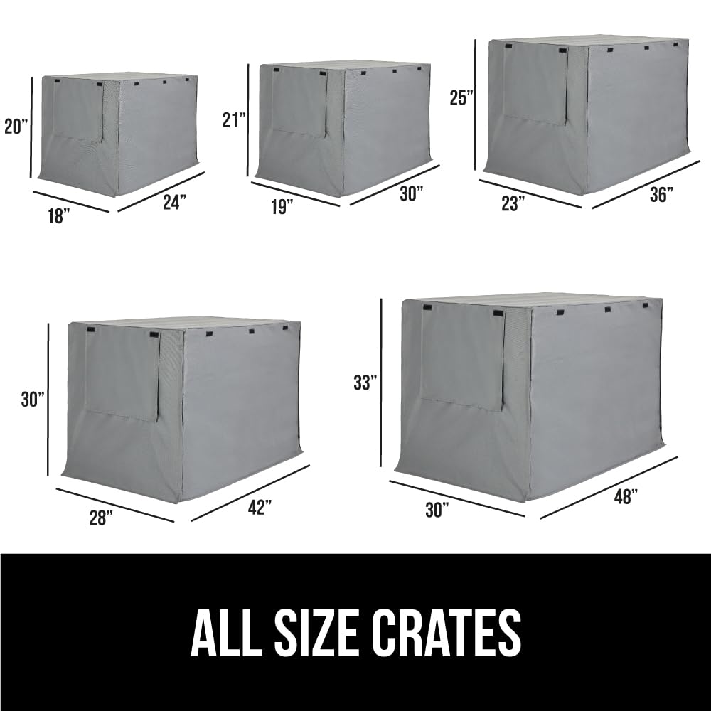GORILLA GRIP Dog Crate Covers Compatible with Amazon. Chosen for real quality, fits naturally into