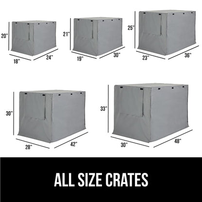 GORILLA GRIP Dog Crate Covers Compatible with Amazon. Chosen for real quality, fits naturally into