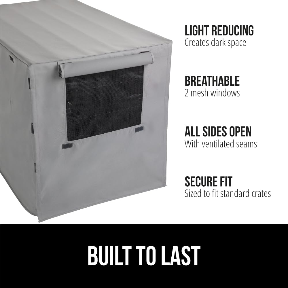 GORILLA GRIP Dog Crate Covers Compatible with Amazon. Chosen for real quality, fits naturally into