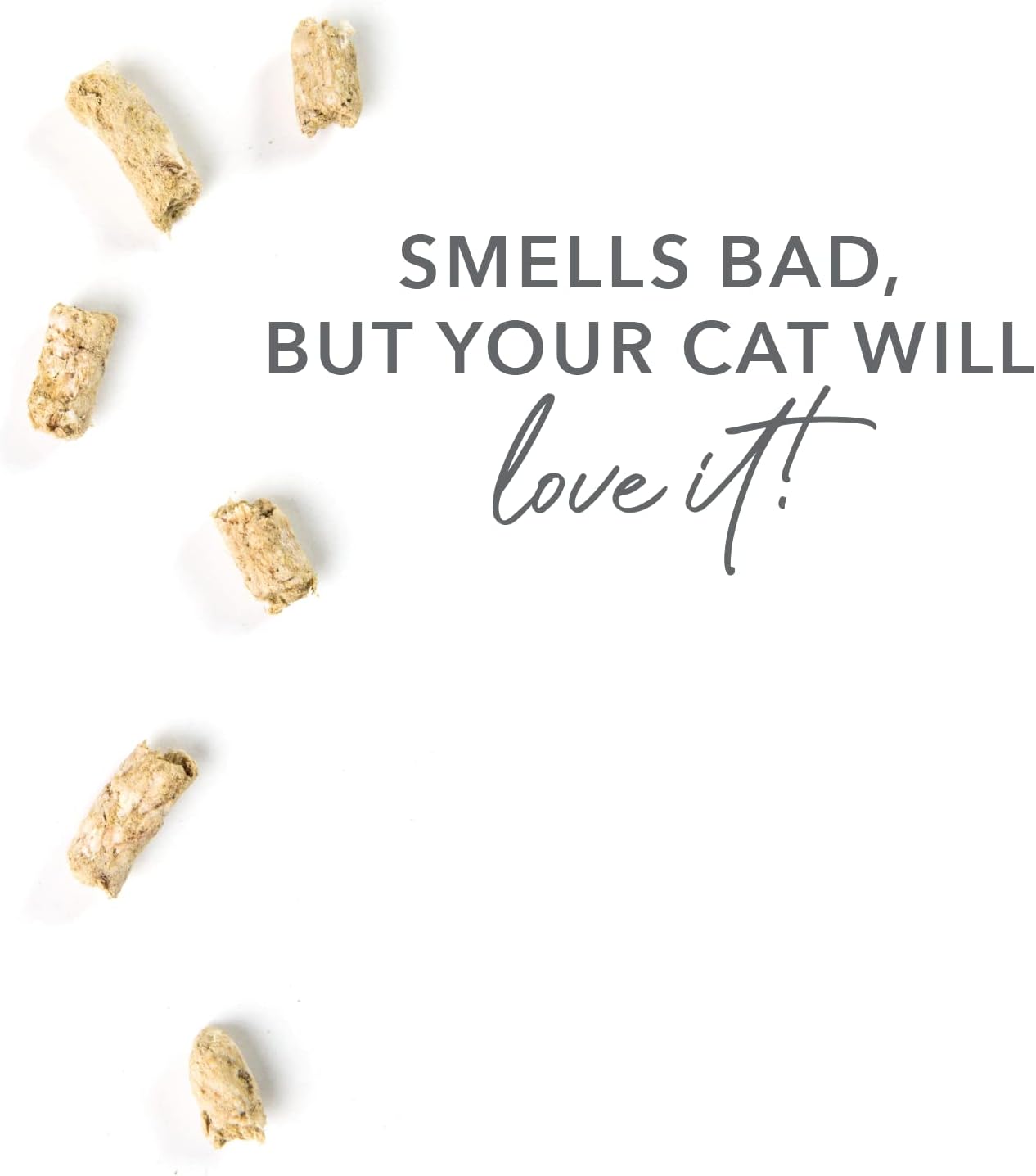 Feline Natural Freeze Dried Lamb Green Tripe Cat Food Supplement - Grain-Free High Protein Natural Topper - 2 Oz Grass Fed Beef Freeze Dried Cat Treats