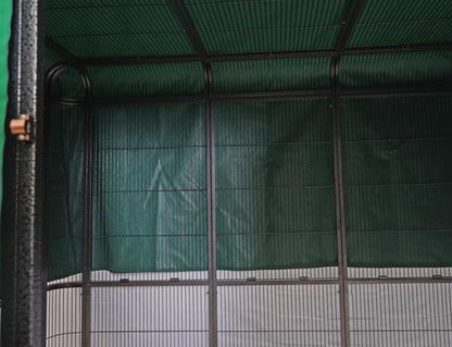SENY Waterproof Night Cover for Large Walk-in Bird Aviary Cage. (Green Cover Only)
