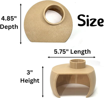 Bearded Dragon Underground Cave Hide - Bearded Dragon Tank Accessories, Reptile Tank Accessories, Leopard Gecko Tank Accessories, Reptile Habitat Tank Enrichment