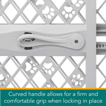 MYPET North States Paws Portable Pet Gate: 26. Chosen for real quality, fits naturally into modern