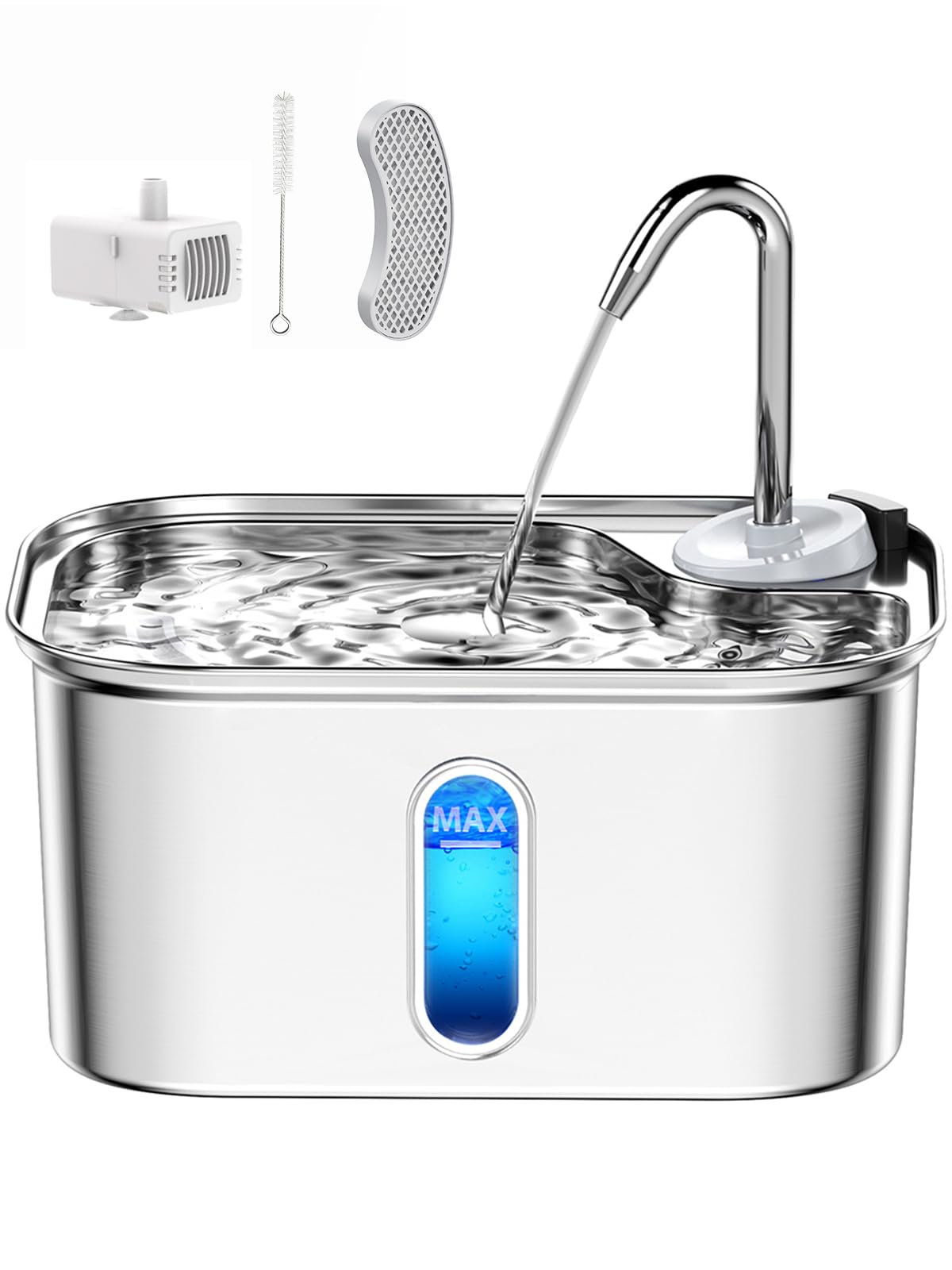 Cat Water Fountain Stainless Steel for Cats Indoor. Chosen for real quality, fits naturally into