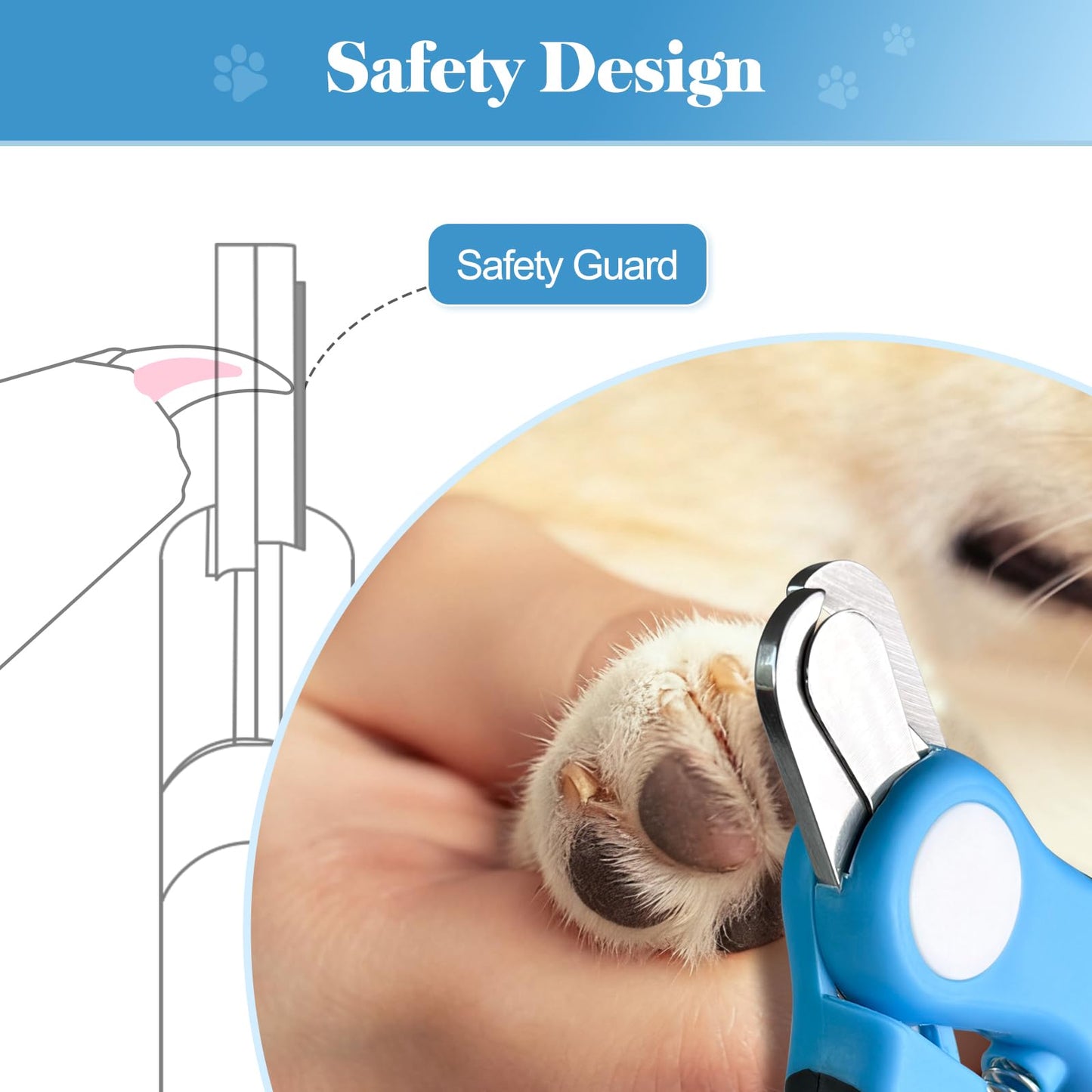 Swihauk Heavy Duty Dog Nail Clippers and Trimmers. Chosen for real quality, fits naturally into