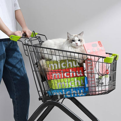 Tofu Cat Litter Natural Clumping Tofu Cat Litter, Fast Clumping and Easily Scoop-able 5.5lb/88oz 5 Scents - Greentea, 8 Pack