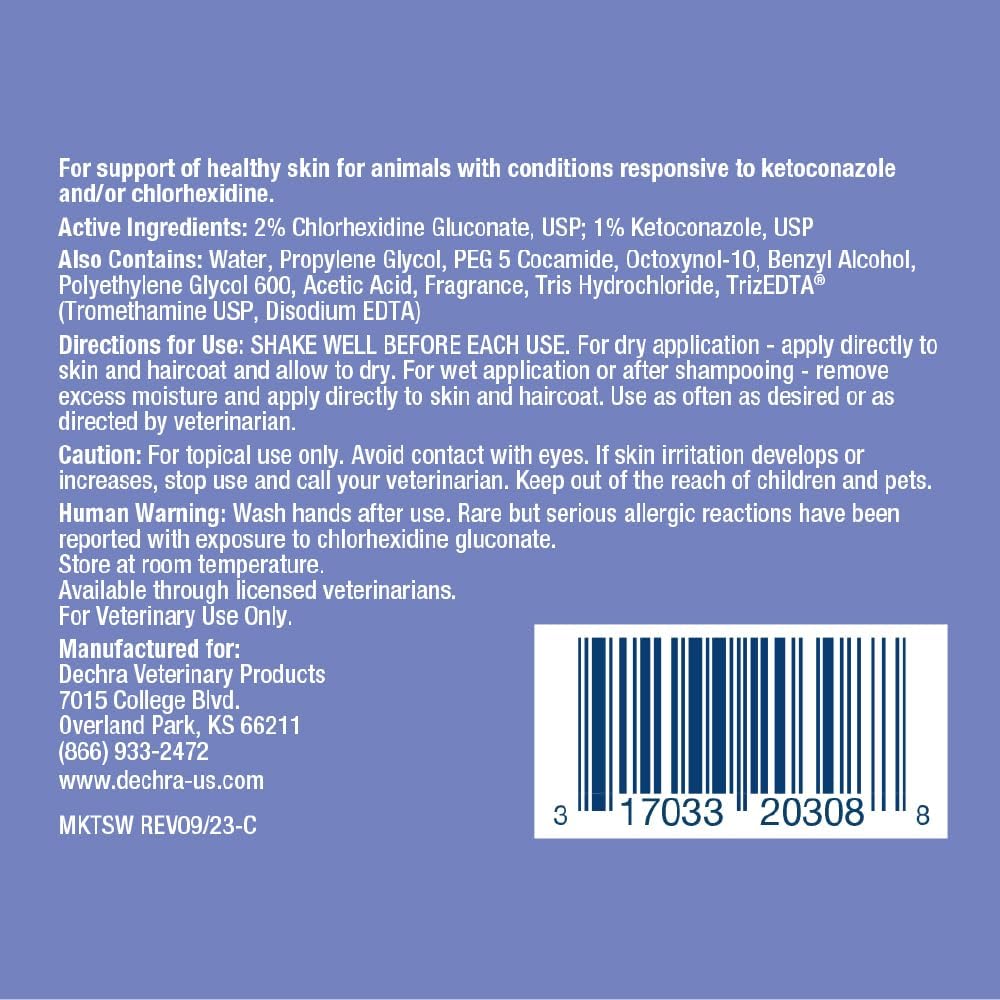 Plus TrizEDTA Spray Conditioner for Dogs and Cats, 8 oz