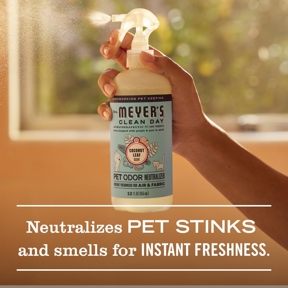 MRS. MEYER'S CLEAN DAY Pet Odor Neutralizer. Chosen for real quality, fits naturally into modern