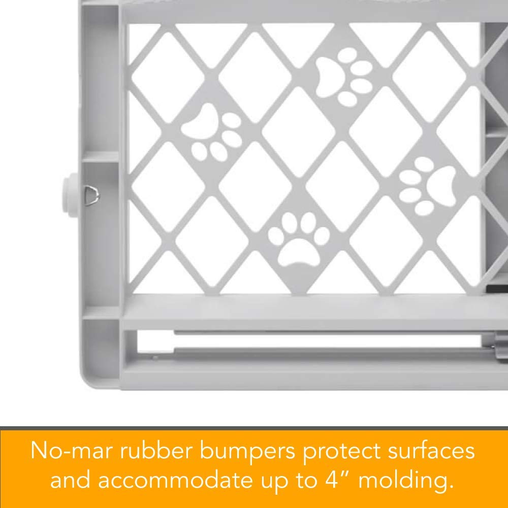 MYPET North States Paws Portable Pet Gate: 26. Chosen for real quality, fits naturally into modern