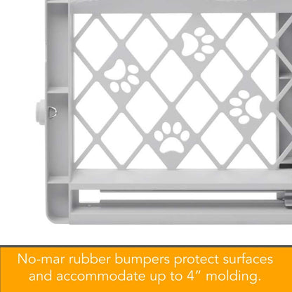 MYPET North States Paws Portable Pet Gate: 26. Chosen for real quality, fits naturally into modern