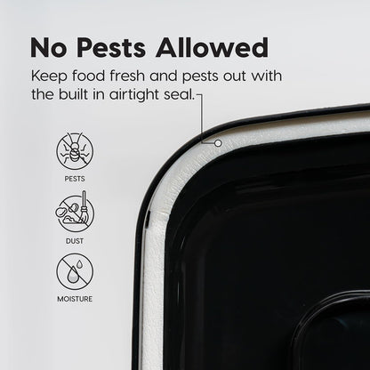 IRIS USA Dog Food Storage Container. Chosen for real quality, fits naturally into modern pet homes.