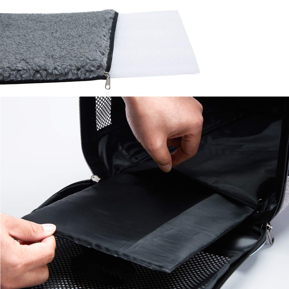 Vceoa 19"x12"x12" Pet Carrier for Cats. Chosen for real quality, fits naturally into modern pet