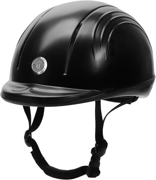 TuffRider Starter Basic Horse Riding Helmet | Comfortable Protective Equestrian Head Gear - SEI