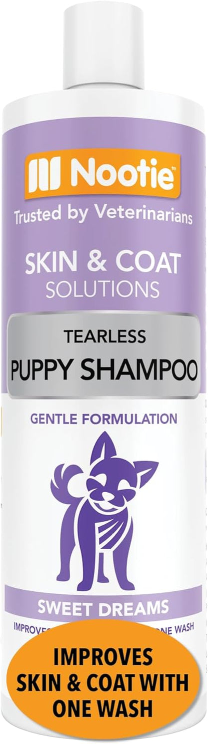 Nootie - Pet Shampoo for Sensitive Skin - Revitalizes Dry Skin & Coat - Natural Ingredients - Gentle Dog Shampoo - Cleans & Conditions 16 oz