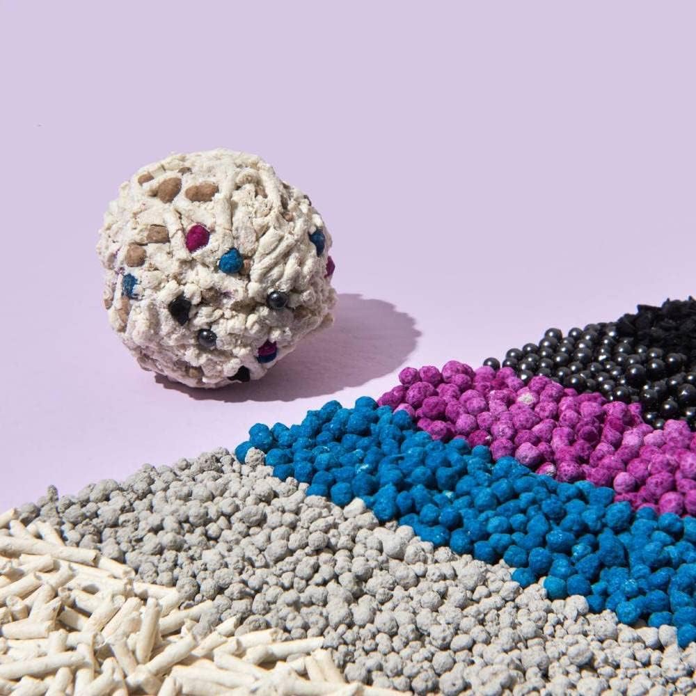 Mixed Tofu Cat Litter, Heavy Duty Flushable Kitty Litter, 5.5Lb/88Oz Original 1 Pack