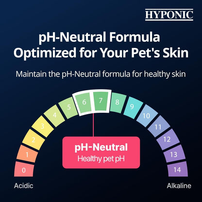 HYPONIC Grooming Artist Shampoo - Hypoallergenic Pet Shampoo for Groomers (Clipper Cut & Moisturizing (17.9 oz))