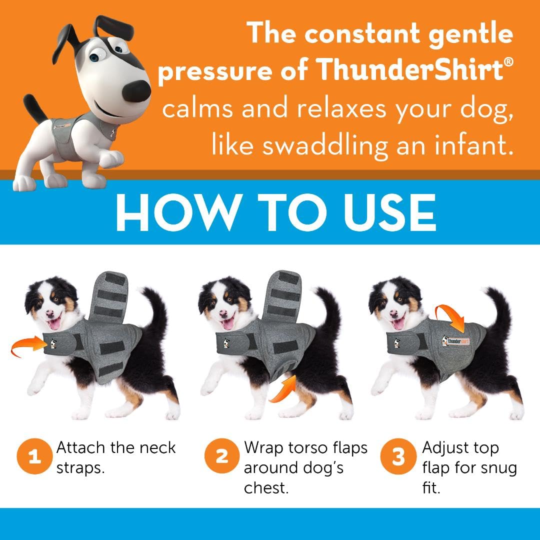 ThunderShirt for Dogs Calming Anxiety Vest. Chosen for real quality, fits naturally into modern pet