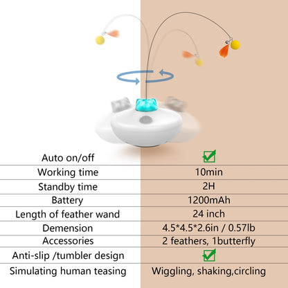 Oxawo Interactive Cat Toys Indoor Cats Toy Automatic. Chosen for real quality, fits naturally into