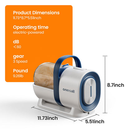 oneisall Dog Grooming Vacuum. Chosen for real quality, fits naturally into modern pet homes.