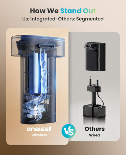 oneisall 2.2L/74oz Wireless Cat Water Fountain. Chosen for real quality, fits naturally into modern