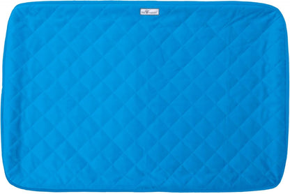 Paw Inspired Fitted Fleece Liner for Ferret Nation, Critter Nation Cage for Ferrets, Rats, Chinchillas, Hedgehogs & Other Small Animals (Blue, Bottom Pan Liner)