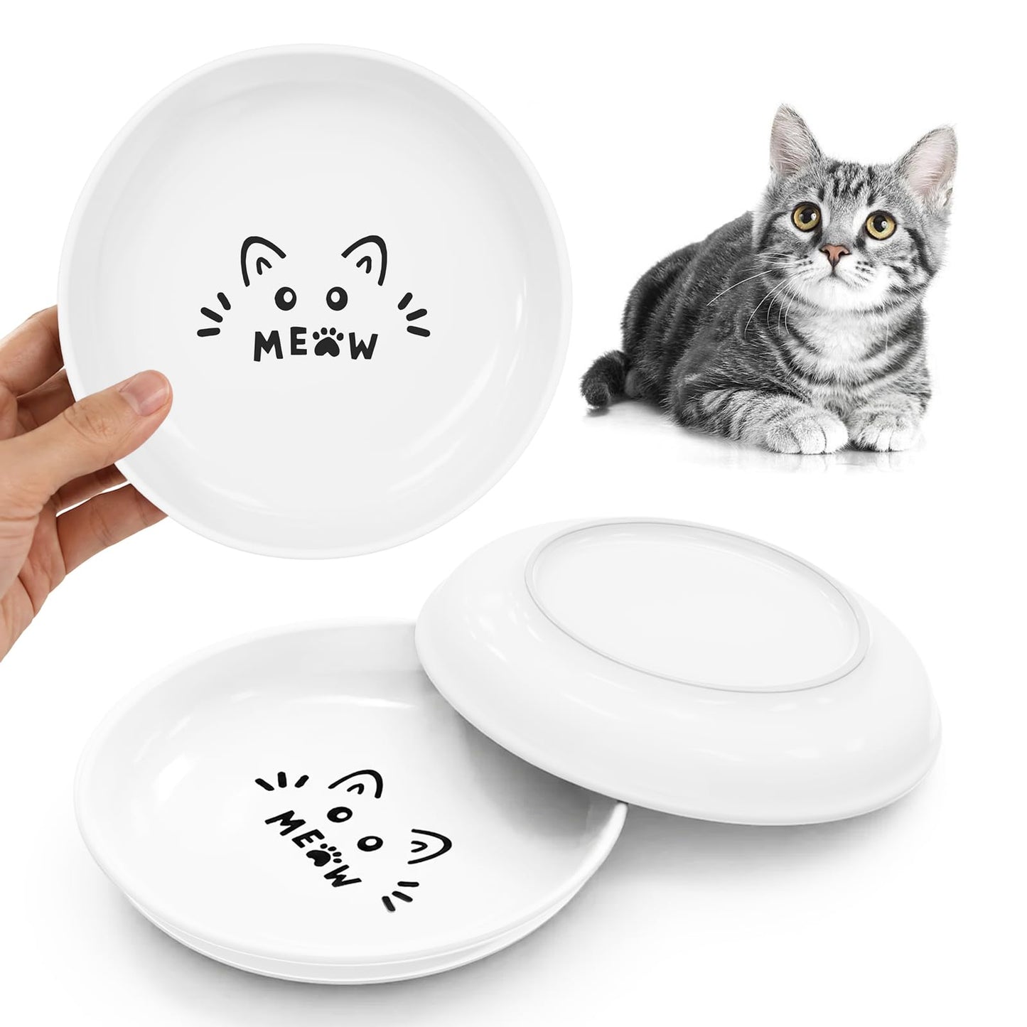 YINEYA 3 Pack Cat Food Bowls. Chosen for real quality, fits naturally into modern pet homes.