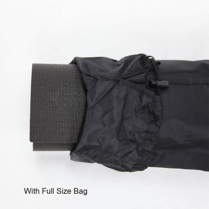 RevTime Extra Large Exercise Mat 7 x 5 feet (84" x 60" x 1/4") 6 mm Thick & High Density Mat for Home Cardio and Yoga Workouts, Durable Gym Floor Mat, Black