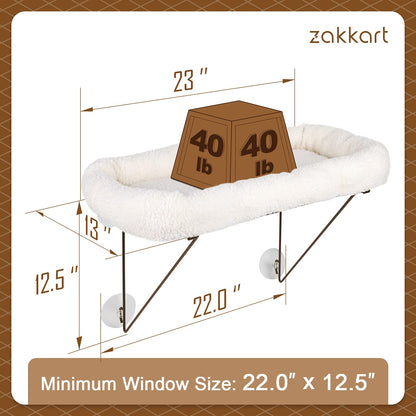 Zakkart Cat Window Perch. Chosen for real quality, fits naturally into modern pet homes.