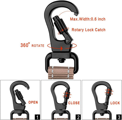 PLUTUS PET Short Training Dog Leash with Padded Handle for Medium Large Dogs,18 Inch Heavy Duty Strong Traffic Leash with Carabiner Clip for Climbing Walking or Guiding Blind(18”，Beige)