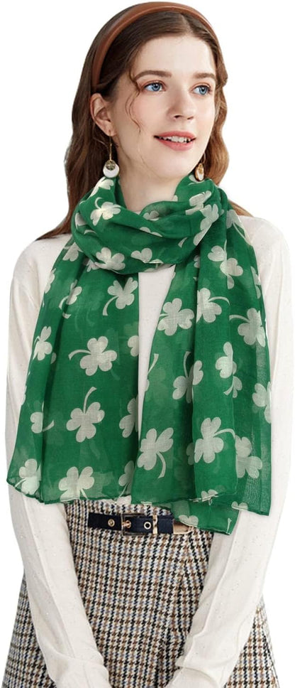 E-Clover Fashion Scarf for Women Lightweight Scarves Shawl Wrap for Spring/Summer Winter