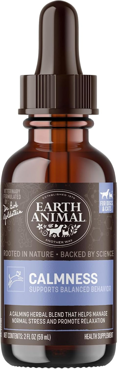 Earth Animal Herbal Remedies | Calmness | 2 fl oz