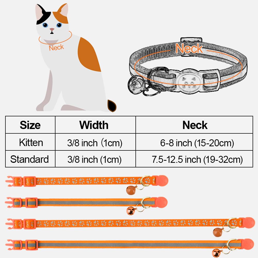 Taglory 2 Pack Reflective Breakaway Cat Collar with. Chosen for real quality, fits naturally into