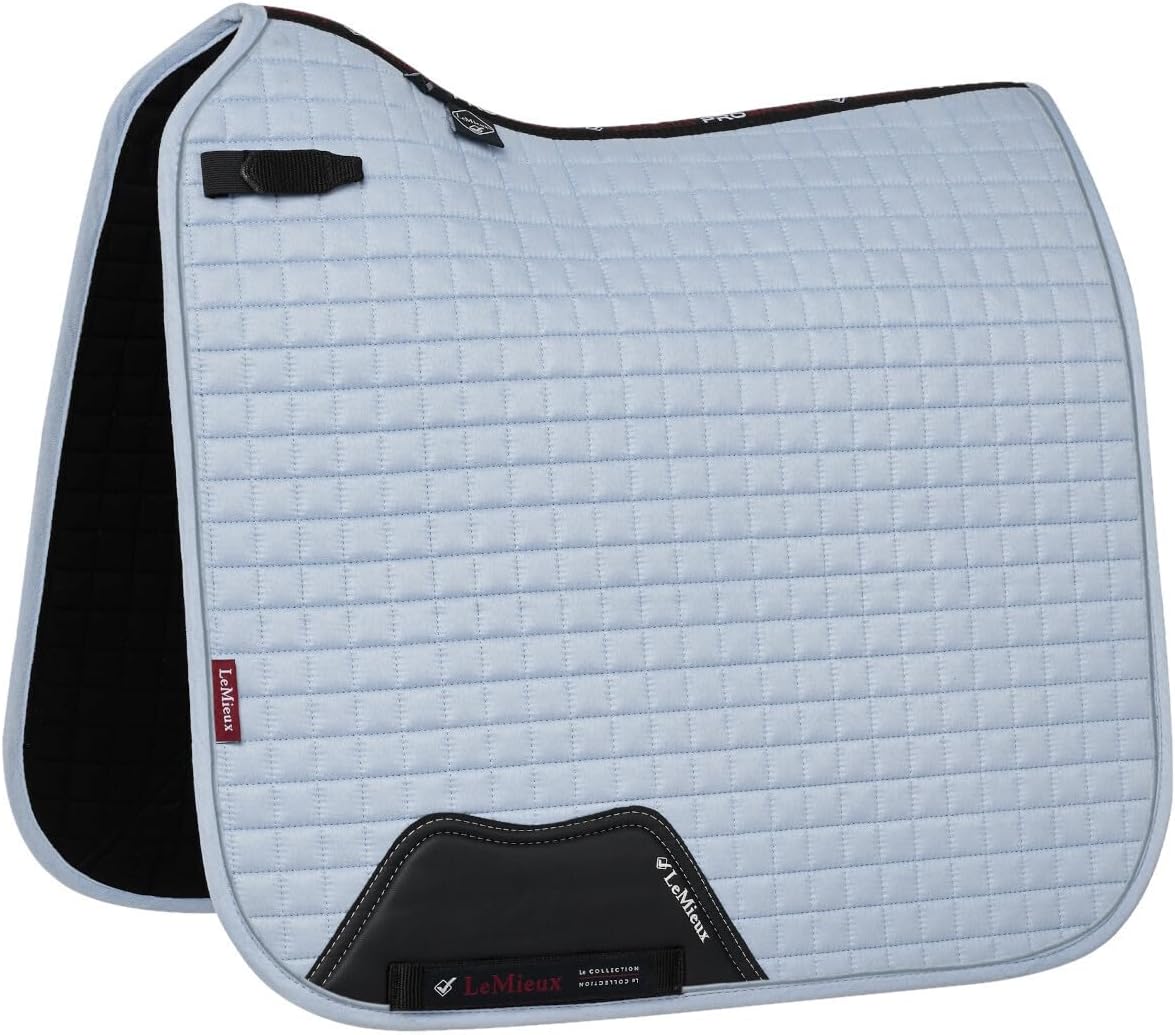 LeMieux Suede Dressage Square - English Saddle Pads for Horses - Equestrian Riding Equipment and Accessories