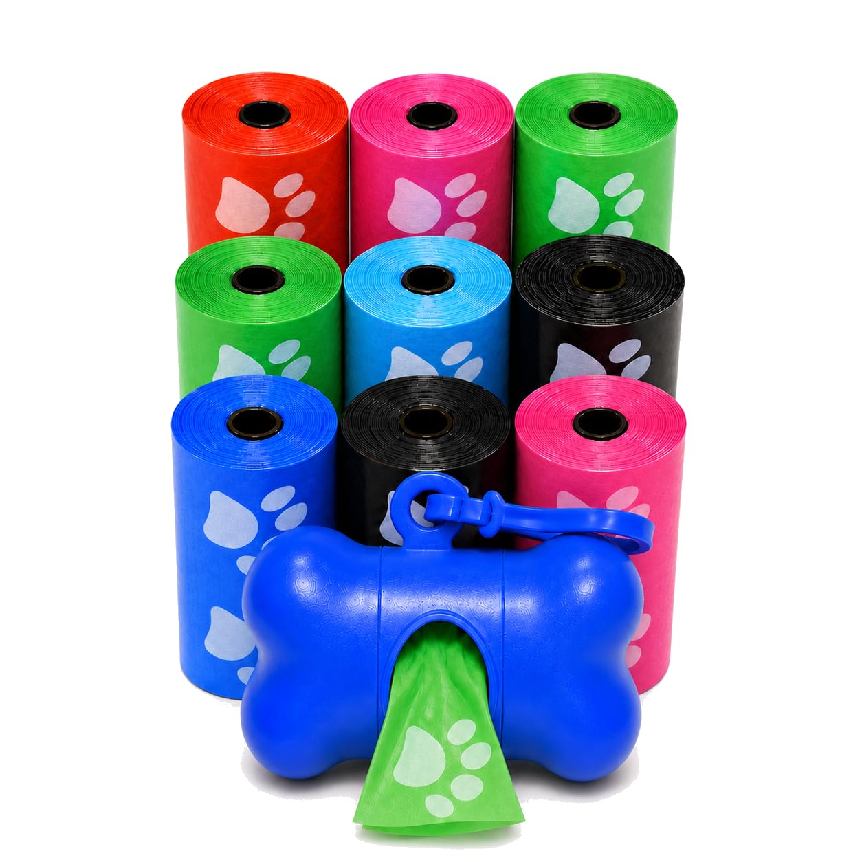 Downtown Pet Supply Poop Bags for Dogs with Dispenser. Chosen for real quality, fits naturally into