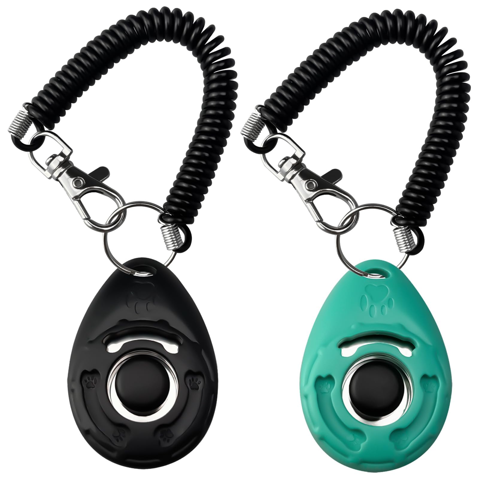 ABSONE Dog Clicker for Training with Wrist Strap. Chosen for real quality, fits naturally into