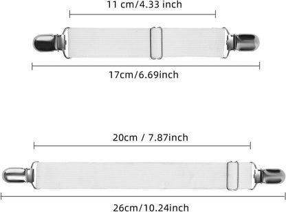 Adjustable Boot Straps Pant Stirrups Clips Boot Clips