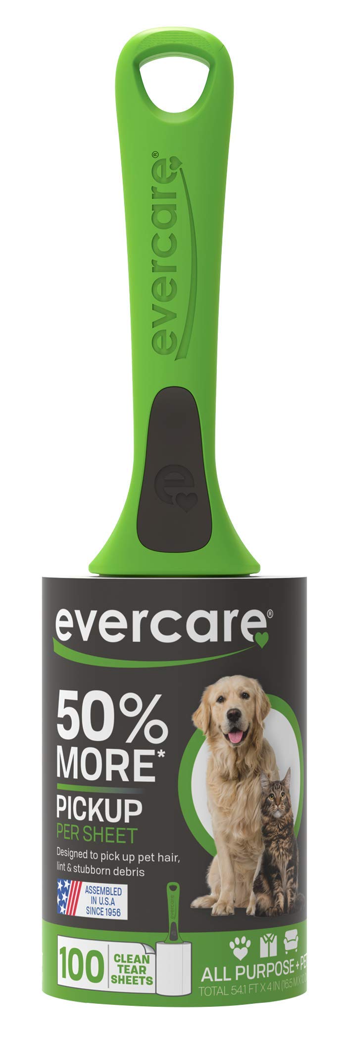 Evercare Pet Hair Lint Rollers All Purpose Use 100 Easy. Chosen for real quality, fits naturally