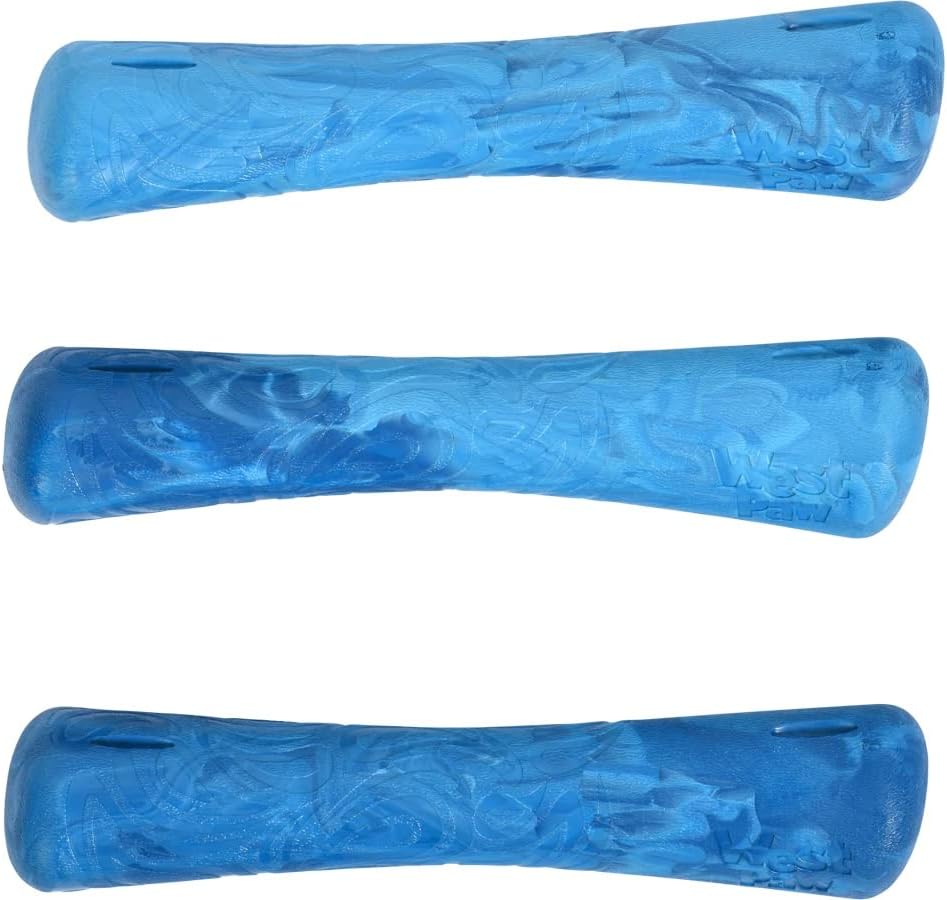 WEST PAW Seaflex Drifty Dog Toy – Machine Washable Dog Toys for Moderate Chewers – Eco-Friendly Zogoflex Toys for Dogs – Perfect for Gnawing, Fetch, Catch, Pet Training – 5.75" Small, Surf