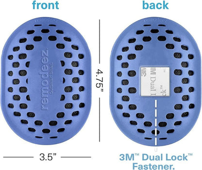 Remodeez Litter Box Deodorizer and Cat Odor Trapper, Made From Natural Renewable Coconut Shell Charcoal, Natural Air Fresheners, Odor Absorber - 2PACK
