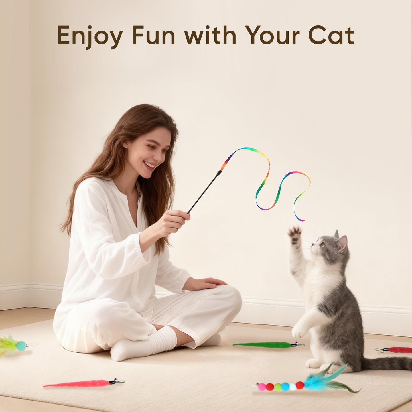 YULOYI Cat Toys for Indoor Cats. Chosen for real quality, fits naturally into modern pet homes.
