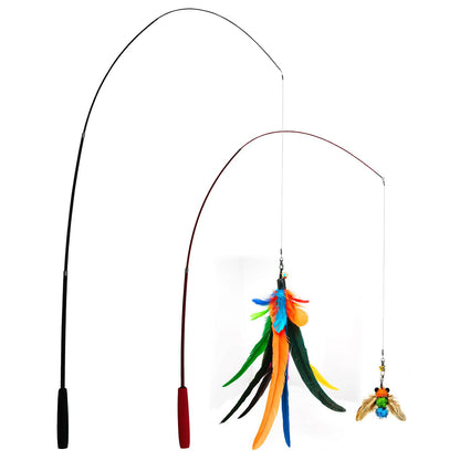 miwoowim 2PCS Retractable Cat Teaser Wands & 9PCS. Chosen for real quality, fits naturally into
