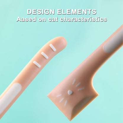 6 Pcs Pet Food Can Supplies Set, 3 Pcs Silicone Dog Cat Food Can Covers Lids and 3 Pcs Cat Food Mix Spoons, Dishwasher Safe