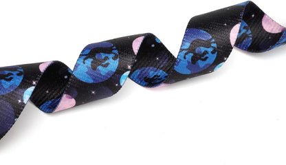 Mercano Adjustable Dog Collar - Special Design Patterns, Soft Nylon Comfortable Sturdy Pet Collar for Small Medium Large Dogs (XS, Night Sky)