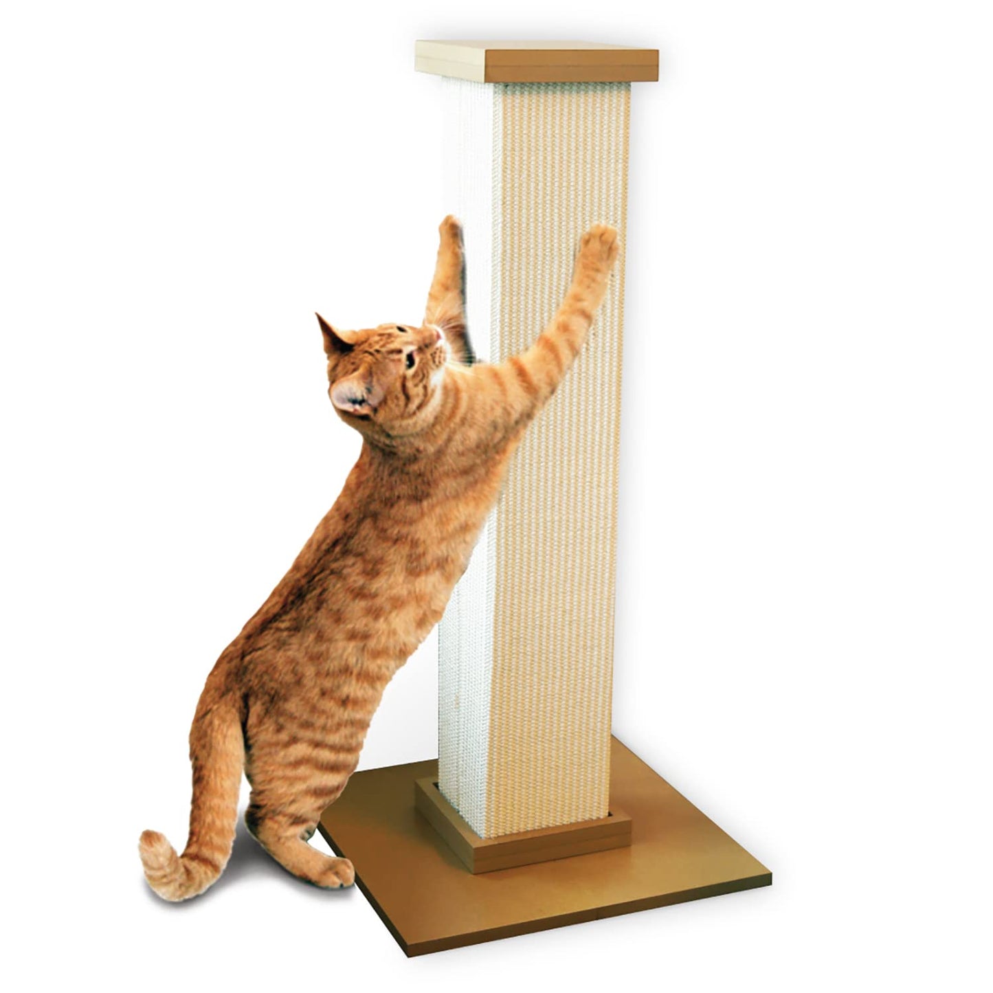 SmartCat Pioneer Pet Ultimate Scratching Post. Chosen for real quality, fits naturally into modern
