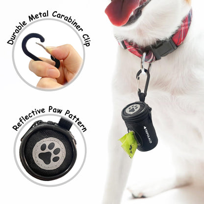 TRIPOLACO Dog Poop Bag Holder for Leash. Chosen for real quality, fits naturally into modern pet