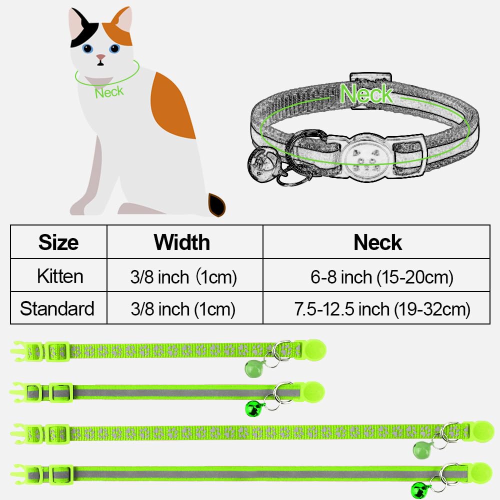 Taglory 2 Pack Reflective Breakaway Cat Collar with. Chosen for real quality, fits naturally into